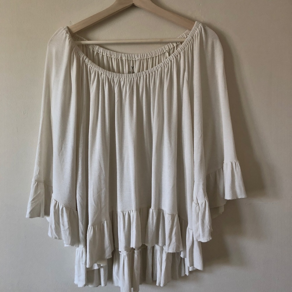 American Eagle Soft & Sexy Off The Shoulder Top